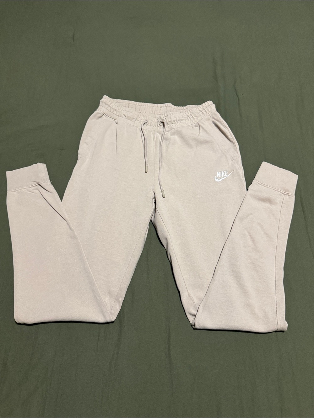 Nike Light Cream/Beige Jogger Sweatpants